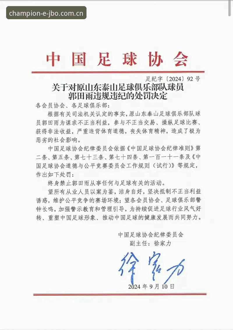 揭秘足协第三批禁足名单：65人遭重罚，足球腐败背后的深层逻辑